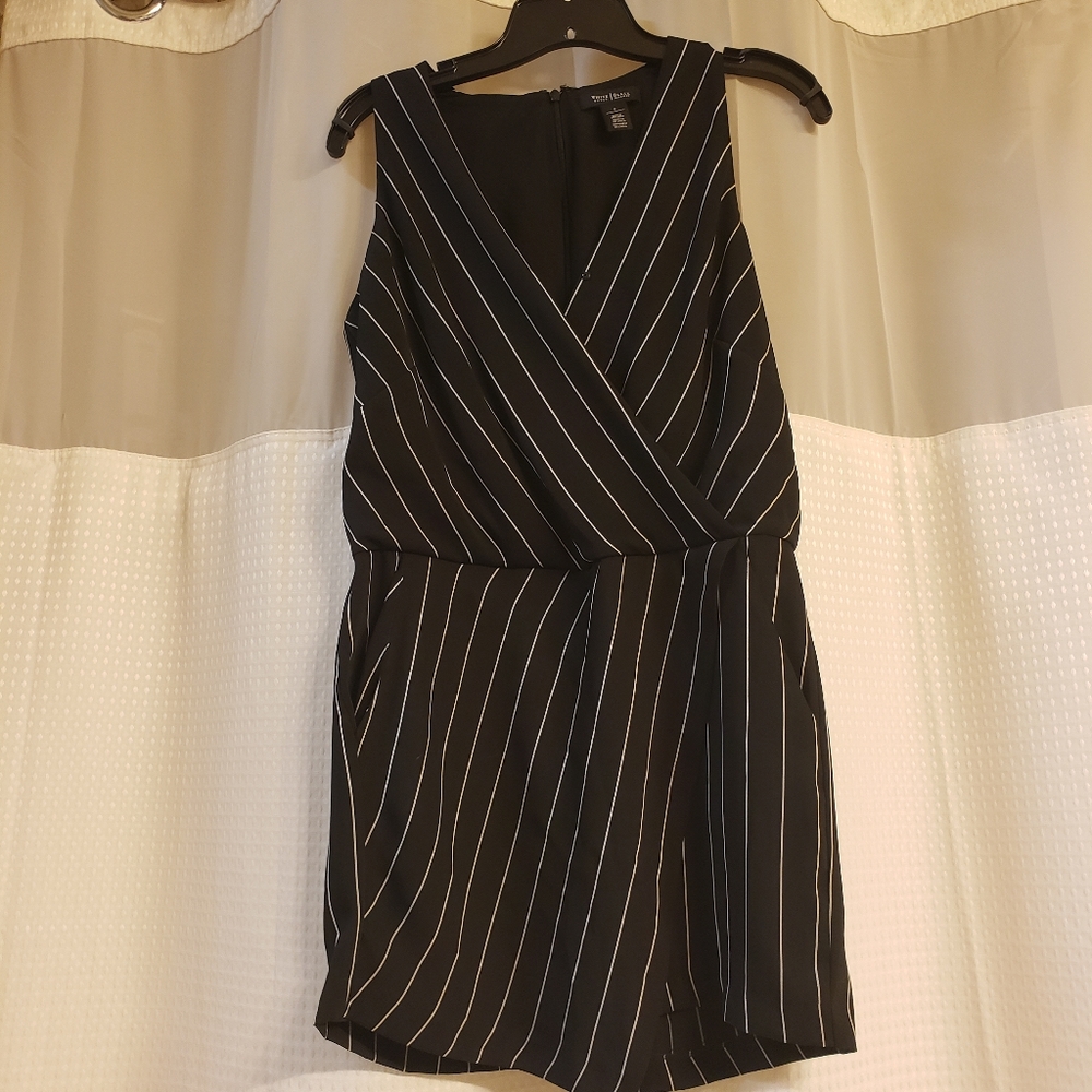 White house black market mini romper